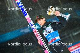 29.12.2021, Oberstdorf, Germany (GER): Ryoyu Kobayashi (JPN), (l-r) - FIS world cup ski jumping men, four hills tournament, individual HS137, Oberstdorf (GER). www.nordicfocus.com. © Reichert/NordicFocus. Every downloaded picture is fee-liable.