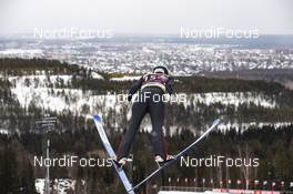 21.03.2021, Nizhny Tagil, Russia (RUS): Nina Lussi (USA) - FIS world cup ski jumping women, individual HS97, Nizhny Tagil (RUS). www.nordicfocus.com. © Tumashov/NordicFocus. Every downloaded picture is fee-liable.