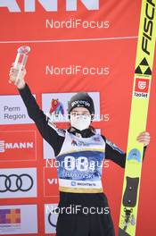 28.03.2021, Chaikovsky, Russia (RUS): Nika Kriznar (SLO) - FIS world cup ski jumping women, cups, Chaikovsky (RUS). www.nordicfocus.com. © Tumashov/NordicFocus. Every downloaded picture is fee-liable.