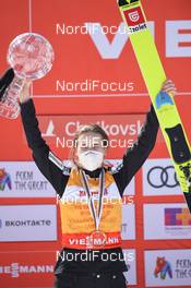 28.03.2021, Chaikovsky, Russia (RUS): Nika Kriznar (SLO) - FIS world cup ski jumping women, cups, Chaikovsky (RUS). www.nordicfocus.com. © Tumashov/NordicFocus. Every downloaded picture is fee-liable.