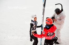 26.03.2021, Chaikovsky, Russia (RUS): Nozomi Maruyama (JPN), Yuki Ito (JPN), (l-r) - FIS world cup ski jumping women, individual HS102, Chaikovsky (RUS). www.nordicfocus.com. © Tumashov/NordicFocus. Every downloaded picture is fee-liable.