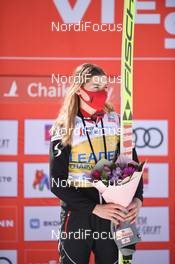 28.03.2021, Chaikovsky, Russia (RUS): Marita Kramer (AUT) - FIS world cup ski jumping women, individual HS140, Chaikovsky (RUS). www.nordicfocus.com. © Tumashov/NordicFocus. Every downloaded picture is fee-liable.
