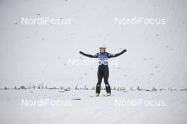 05.02.2021, Hinzenbach, Austria (AUT): Josephine Pagnier (FRA) - FIS world cup ski jumping women, individual HS90, Hinzenbach (AUT). www.nordicfocus.com. © Modica/NordicFocus. Every downloaded picture is fee-liable.