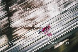 05.02.2021, Hinzenbach, Austria (AUT): Samantha Macuga (USA) - FIS world cup ski jumping women, individual HS90, Hinzenbach (AUT). www.nordicfocus.com. © Modica/NordicFocus. Every downloaded picture is fee-liable.