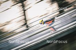 05.02.2021, Hinzenbach, Austria (AUT): Anna Shpyneva (RUS) - FIS world cup ski jumping women, individual HS90, Hinzenbach (AUT). www.nordicfocus.com. © Modica/NordicFocus. Every downloaded picture is fee-liable.