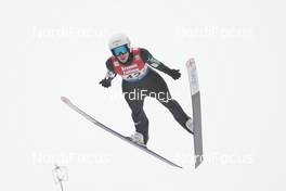 06.02.2021, Hinzenbach, Austria (AUT): Kaori Iwabuchi (JPN) - FIS world cup ski jumping women, individual HS90, Hinzenbach (AUT). www.nordicfocus.com. © Modica/NordicFocus. Every downloaded picture is fee-liable.