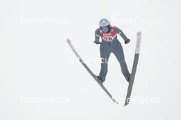 06.02.2021, Hinzenbach, Austria (AUT): Julia Kykkaenen (FIN) - FIS world cup ski jumping women, individual HS90, Hinzenbach (AUT). www.nordicfocus.com. © Modica/NordicFocus. Every downloaded picture is fee-liable.