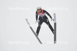 06.02.2021, Hinzenbach, Austria (AUT): Jessica Malsiner (ITA) - FIS world cup ski jumping women, individual HS90, Hinzenbach (AUT). www.nordicfocus.com. © Modica/NordicFocus. Every downloaded picture is fee-liable.
