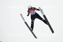 06.02.2021, Hinzenbach, Austria (AUT): Julia Clair (FRA) - FIS world cup ski jumping women, individual HS90, Hinzenbach (AUT). www.nordicfocus.com. © Modica/NordicFocus. Every downloaded picture is fee-liable.