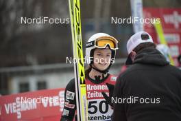 06.02.2021, Hinzenbach, Austria (AUT): Josephine Pagnier (FRA) - FIS world cup ski jumping women, individual HS90, Hinzenbach (AUT). www.nordicfocus.com. © Modica/NordicFocus. Every downloaded picture is fee-liable.
