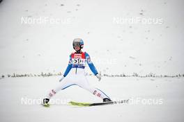 06.02.2021, Hinzenbach, Austria (AUT): Sophie Sorschag (AUT) - FIS world cup ski jumping women, individual HS90, Hinzenbach (AUT). www.nordicfocus.com. © Modica/NordicFocus. Every downloaded picture is fee-liable.