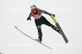 06.02.2021, Hinzenbach, Austria (AUT): Lisa Eder (AUT) - FIS world cup ski jumping women, individual HS90, Hinzenbach (AUT). www.nordicfocus.com. © Modica/NordicFocus. Every downloaded picture is fee-liable.