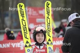 06.02.2021, Hinzenbach, Austria (AUT): Thea Minyan Bjoerseth (NOR) - FIS world cup ski jumping women, individual HS90, Hinzenbach (AUT). www.nordicfocus.com. © Modica/NordicFocus. Every downloaded picture is fee-liable.