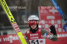 06.02.2021, Hinzenbach, Austria (AUT): Lisa Eder (AUT) - FIS world cup ski jumping women, individual HS90, Hinzenbach (AUT). www.nordicfocus.com. © Modica/NordicFocus. Every downloaded picture is fee-liable.