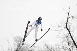 07.02.2021, Hinzenbach, Austria (AUT): Daniela Haralambie (ROU) - FIS world cup ski jumping women, individual HS90, Hinzenbach (AUT). www.nordicfocus.com. © Modica/NordicFocus. Every downloaded picture is fee-liable.