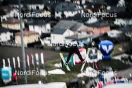 07.02.2021, Hinzenbach, Austria (AUT): Anna Odine Stroem (NOR) - FIS world cup ski jumping women, individual HS90, Hinzenbach (AUT). www.nordicfocus.com. © Modica/NordicFocus. Every downloaded picture is fee-liable.
