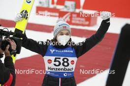 07.02.2021, Hinzenbach, Austria (AUT): Silje Opseth (NOR) - FIS world cup ski jumping women, individual HS90, Hinzenbach (AUT). www.nordicfocus.com. © Modica/NordicFocus. Every downloaded picture is fee-liable.