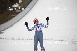 07.02.2021, Hinzenbach, Austria (AUT): Daniela Iraschko-Stolz (AUT) - FIS world cup ski jumping women, individual HS90, Hinzenbach (AUT). www.nordicfocus.com. © Modica/NordicFocus. Every downloaded picture is fee-liable.