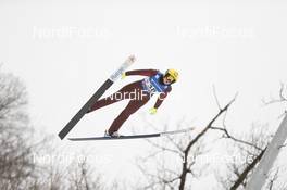 07.02.2021, Hinzenbach, Austria (AUT): Sofia Tikhonova (RUS) - FIS world cup ski jumping women, individual HS90, Hinzenbach (AUT). www.nordicfocus.com. © Modica/NordicFocus. Every downloaded picture is fee-liable.
