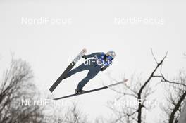 07.02.2021, Hinzenbach, Austria (AUT): Julia Kykkaenen (FIN) - FIS world cup ski jumping women, individual HS90, Hinzenbach (AUT). www.nordicfocus.com. © Modica/NordicFocus. Every downloaded picture is fee-liable.