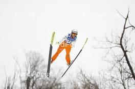 07.02.2021, Hinzenbach, Austria (AUT): Katra Komar (SLO) - FIS world cup ski jumping women, individual HS90, Hinzenbach (AUT). www.nordicfocus.com. © Modica/NordicFocus. Every downloaded picture is fee-liable.