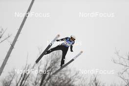 07.02.2021, Hinzenbach, Austria (AUT): Julia Clair (FRA) - FIS world cup ski jumping women, individual HS90, Hinzenbach (AUT). www.nordicfocus.com. © Modica/NordicFocus. Every downloaded picture is fee-liable.