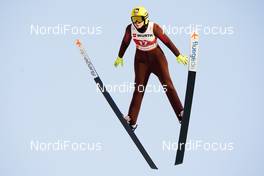 25.02.2021, Oberstdorf, Germany (GER): Sofia Tikhonova (RSF) - FIS nordic world ski championships ski jumping women, individual HS106, Oberstdorf (GER). www.nordicfocus.com. © Thibaut/NordicFocus. Every downloaded picture is fee-liable.