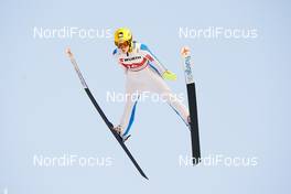 25.02.2021, Oberstdorf, Germany (GER): Irma Makhinia (RSF) - FIS nordic world ski championships ski jumping women, individual HS106, Oberstdorf (GER). www.nordicfocus.com. © Thibaut/NordicFocus. Every downloaded picture is fee-liable.
