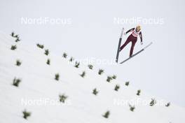 03.03.2021, Oberstdorf, Germany (GER): Sofia Tikhonova (RSF) - FIS nordic world ski championships ski jumping women, individual HS137, Oberstdorf (GER). www.nordicfocus.com. © Modica/NordicFocus. Every downloaded picture is fee-liable.