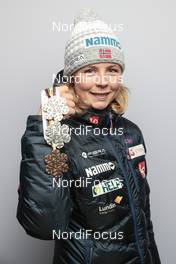 25.02.2021, Oberstdorf, Germany (GER): Maren Lundby (NOR) - FIS nordic world ski championships ski jumping women, medals, Oberstdorf (GER). www.nordicfocus.com. © Modica/NordicFocus. Every downloaded picture is fee-liable.