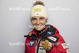 25.02.2021, Oberstdorf, Germany (GER): Sophie Sorschag (AUT) - FIS nordic world ski championships ski jumping women, medals, Oberstdorf (GER). www.nordicfocus.com. © Modica/NordicFocus. Every downloaded picture is fee-liable.
