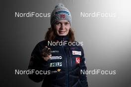25.02.2021, Oberstdorf, Germany (GER): Anna Odine Stroem (NOR) - FIS nordic world ski championships ski jumping women, medals, Oberstdorf (GER). www.nordicfocus.com. © Modica/NordicFocus. Every downloaded picture is fee-liable.