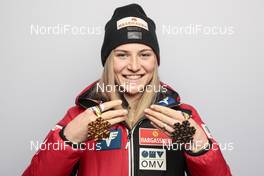 25.02.2021, Oberstdorf, Germany (GER): Marita Kramer (AUT) - FIS nordic world ski championships ski jumping women, medals, Oberstdorf (GER). www.nordicfocus.com. © Modica/NordicFocus. Every downloaded picture is fee-liable.