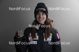 25.02.2021, Oberstdorf, Germany (GER): Ursa Bogataj (SLO) - FIS nordic world ski championships ski jumping women, medals, Oberstdorf (GER). www.nordicfocus.com. © Modica/NordicFocus. Every downloaded picture is fee-liable.