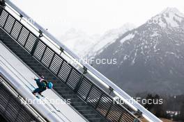 26.02.2021, Oberstdorf, Germany (GER): Alessia Mitu-Cosca (ROU) - FIS nordic world ski championships ski jumping women, team HS106, Oberstdorf (GER). www.nordicfocus.com. © Modica/NordicFocus. Every downloaded picture is fee-liable.