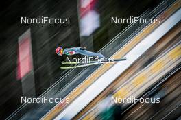 26.02.2021, Oberstdorf, Germany (GER): Daniela Iraschko-Stolz (AUT) - FIS nordic world ski championships ski jumping women, team HS106, Oberstdorf (GER). www.nordicfocus.com. © Modica/NordicFocus. Every downloaded picture is fee-liable.