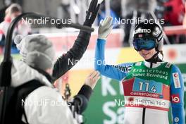 26.02.2021, Oberstdorf, Germany (GER): Maren Lundby (NOR) - FIS nordic world ski championships ski jumping women, team HS106, Oberstdorf (GER). www.nordicfocus.com. © Modica/NordicFocus. Every downloaded picture is fee-liable.