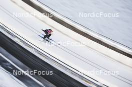 04.12.2021 Lillehammer, Norway (NOR): Luisa Goerlich (GER) - FIS world cup ski jumping women, individual HS98, Lillehammer (NOR). www.nordicfocus.com. © Modica/NordicFocus. Every downloaded picture is fee-liable.