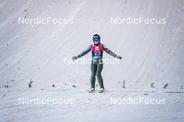 04.12.2021 Lillehammer, Norway (NOR): Anna Odine Stroem (NOR) - FIS world cup ski jumping women, individual HS98, Lillehammer (NOR). www.nordicfocus.com. © Modica/NordicFocus. Every downloaded picture is fee-liable.
