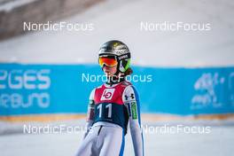 04.12.2021 Lillehammer, Norway (NOR): Nika Prevc (SLO) - FIS world cup ski jumping women, individual HS98, Lillehammer (NOR). www.nordicfocus.com. © Modica/NordicFocus. Every downloaded picture is fee-liable.