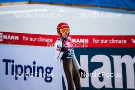 04.12.2021 Lillehammer, Norway (NOR): Daniela Iraschko-Stolz (AUT) - FIS world cup ski jumping women, individual HS98, Lillehammer (NOR). www.nordicfocus.com. © Modica/NordicFocus. Every downloaded picture is fee-liable.