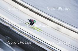04.12.2021 Lillehammer, Norway (NOR): Frida Westman (SWE) - FIS world cup ski jumping women, individual HS98, Lillehammer (NOR). www.nordicfocus.com. © Modica/NordicFocus. Every downloaded picture is fee-liable.