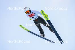 10.12.2021, Klingenthal, Germany (GER): Bing Dong (CHN) - FIS world cup ski jumping women, individual HS140, Klingenthal (GER). www.nordicfocus.com. © Thibaut/NordicFocus. Every downloaded picture is fee-liable.