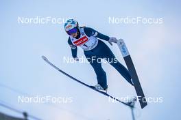 10.12.2021, Klingenthal, Germany (GER): Jenny Rautionaho (FIN) - FIS world cup ski jumping women, individual HS140, Klingenthal (GER). www.nordicfocus.com. © Thibaut/NordicFocus. Every downloaded picture is fee-liable.