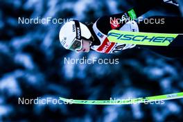 10.12.2021, Klingenthal, Germany (GER): Josephine Pagnier (FRA) - FIS world cup ski jumping women, individual HS140, Klingenthal (GER). www.nordicfocus.com. © Thibaut/NordicFocus. Every downloaded picture is fee-liable.