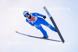 10.12.2021, Klingenthal, Germany (GER): Julia Kykkaenen (FIN) - FIS world cup ski jumping women, individual HS140, Klingenthal (GER). www.nordicfocus.com. © Thibaut/NordicFocus. Every downloaded picture is fee-liable.