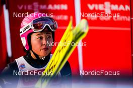 10.12.2021, Klingenthal, Germany (GER): Yuka Seto (JPN) - FIS world cup ski jumping women, individual HS140, Klingenthal (GER). www.nordicfocus.com. © Thibaut/NordicFocus. Every downloaded picture is fee-liable.