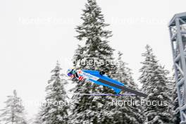 11.12.2021, Klingenthal, Germany (GER): Julia Kykkaenen (FIN) - FIS world cup ski jumping women, individual HS140, Klingenthal (GER). www.nordicfocus.com. © Thibaut/NordicFocus. Every downloaded picture is fee-liable.