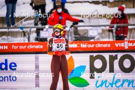 11.12.2021, Klingenthal, Germany (GER): Aleksandra Kustova (RUS) - FIS world cup ski jumping women, individual HS140, Klingenthal (GER). www.nordicfocus.com. © Thibaut/NordicFocus. Every downloaded picture is fee-liable.