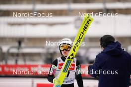 11.12.2021, Klingenthal, Germany (GER): Ema Klinec (SLO) - FIS world cup ski jumping women, individual HS140, Klingenthal (GER). www.nordicfocus.com. © Thibaut/NordicFocus. Every downloaded picture is fee-liable.
